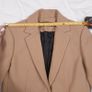Zara Camel Tan Beige Single Button Zara Longline Coat Size M Image 7