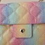 H&M Kids Quilted Rainbow Glitter Shoulder Bag Image 5