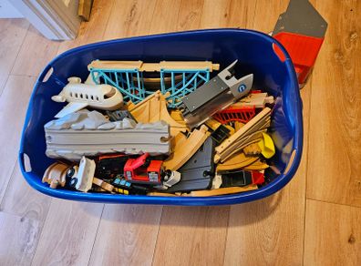 Trains & Train Track with box