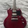Harley Benton DC-Custom Cherry Electric Guitar Image 3