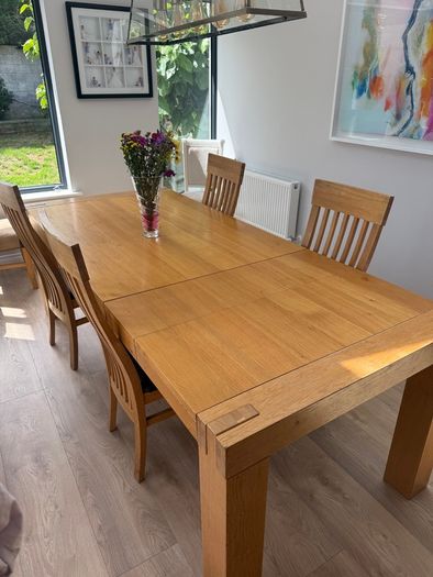 Extendable Table and Chairs