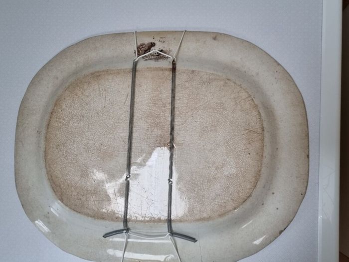 Victorian Pottery Meat Platter