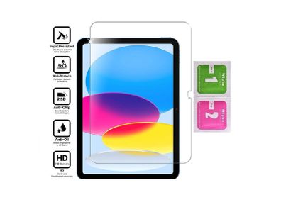 For iPad 2022 10th Gen Tempered Glass Screen Protector Saver Glass A2757 A2696 New - FHT02IPTG