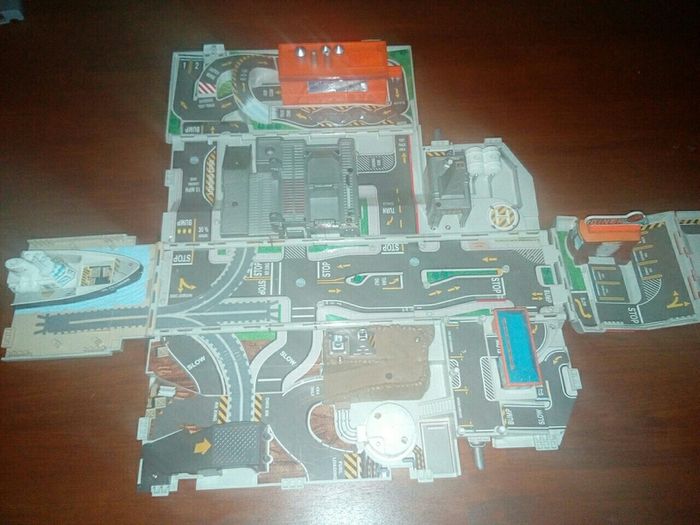 Mico machines truck with built in city