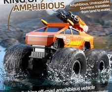 Waterproof RC 4 Wheel Off Water Gun Road RC Car