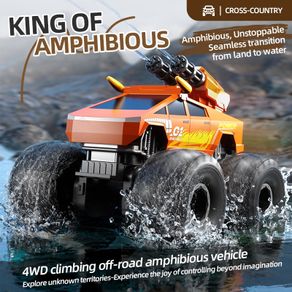 Waterproof RC 4 Wheel Off Water Gun Road RC Car