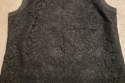 Vince Camuto Lace Overlay Top - Size 8