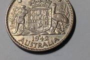 Australia Silver Florin 1942