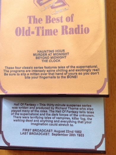 Old Time Radio Shows on CD's. MP3