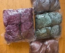 Shimmer yarn