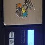 Vintage sterling silver and enamel flower basket brooch. Image 2