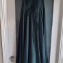 GINO CERRUTI Puro Strapless Dress with pockets in Hunter Green Sz S (Fit 8-10UK)  - Rrp 420 (New) Image 3
