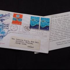 United Nations Stamps : Promoting Peaceful Uses of The Seabed , First Day Cover - 1971