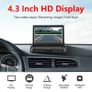 Waterproof Car Reversing Camera Backup Cam Rear View Kit + TFT 4.3" LCD Monitor Image 6