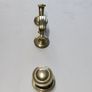Vintage Brass Door Knocker Door Knob Set  Period Hardware Image 8