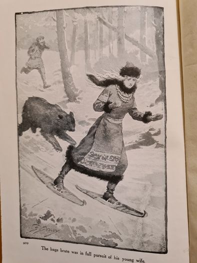 Borris The Bear Hunter.  By Fred Whishaw. Hardback.