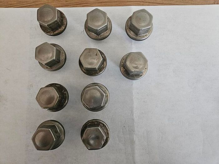 Alloy Wheel Lug Nuts, Qty 10, Ford Models
