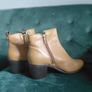 Cavella wide fit ankle boots tan, brand new never worn Image 7