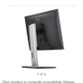 Dell Ultrasharp U2417HJ 24" 1920 x 1080 Resolution, 1080p with Wireless Charging Stand featuring In-Plane Switching (IPS) Technology, DisplayPort/Mini-DisplayPort/HDMI Inputs, Image 6