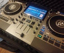 Numark Mixstream Pro Go, UDG case, Audio Technica Headphones, 260gb SSD