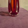Mid Century Glass Swung Vase Image 9