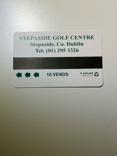 Golf gift cards