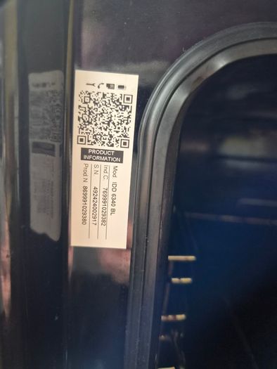 Indesit Aria Double Oven IDD 6340 BL