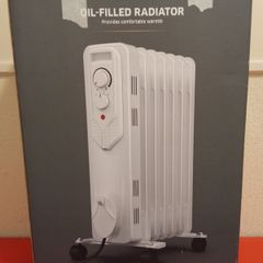 Electric Heater Radiator as new in box oil filled