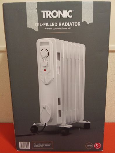 Electric Heater Radiator as new in box oil filled