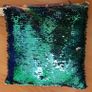 Sequinned unicorn cushion Image 3