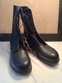 Vintage 80's Unworn Army Boots NOS