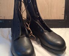 Vintage 80's Unworn Army Boots NOS