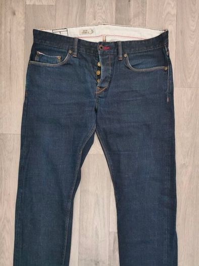 Tommy Hilfiger Denton Straight Fit Salvage Japanese Denim Jeans Mens W34 L31