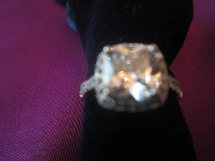 Sterling Silver Halo Style Ring