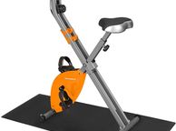 main image for ad X Bike, Exercise Bike, Fitness Bike, Foldable Fitness Bike, 8 Magnetic Resistance Settings, Floor Mat, Pulse Measurement, Mobile Phone Holder, Load Capacity 100 kg