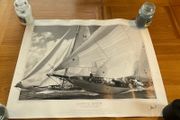 "Luffing Match" sailing Print