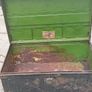 Antique Steel Trunk Image 2