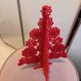Red christmas tree and gems Image 2