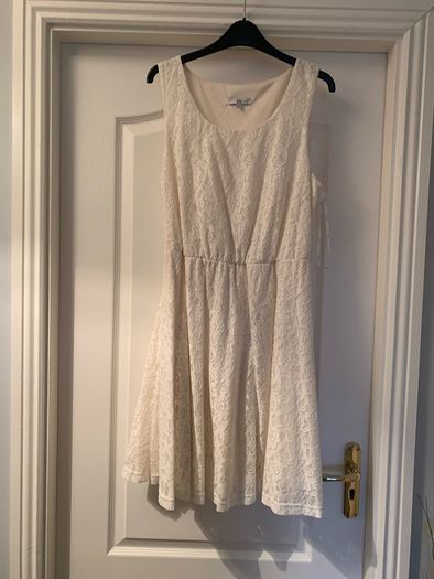 New Look Cream Lace Dress