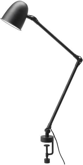 IKEA SKURUP wall/clamp spotlight in black x2