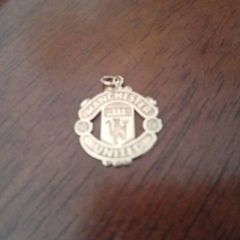 Gold pendant Manchester United