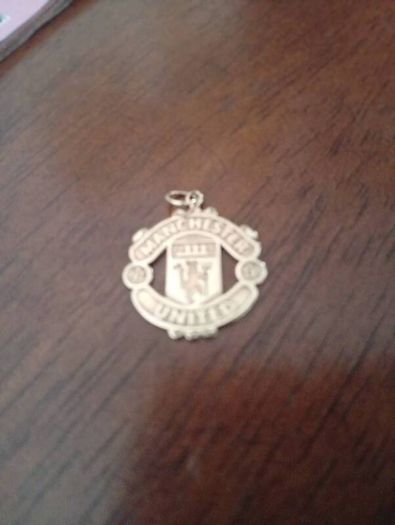 Gold pendant Manchester United