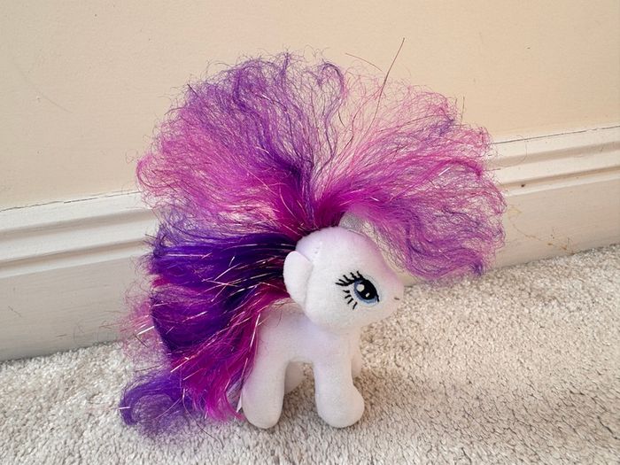 Rarity Ty Beanie Buddies Plush My Little Pony 2015 about 12.5 cm Used Please see photos