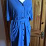 Lightweight Denim look knee length dress Size 16 includes postage Image 5