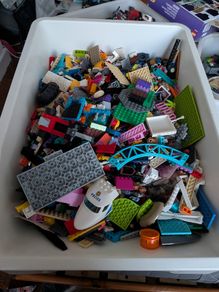 Lego and instruction manuals