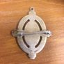 Rare Sterling Silver Lourdes Medal Image 2