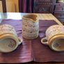 Nicholas Mosse new Lavender three piece set . Two large mugs and a cylinder jug . Image 4