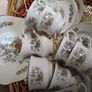 22piece  Royal Tara Brids  @ Fruit   Tea Set Image 8