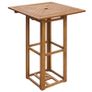 3 Piece Bistro Set Solid Acacia Wood Image 7