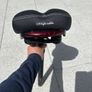 bike saddle and spring stem Image 3